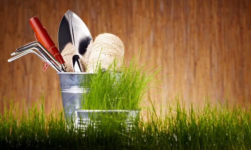 Healthy plants thriving in well-prepared Finsbury Park soil